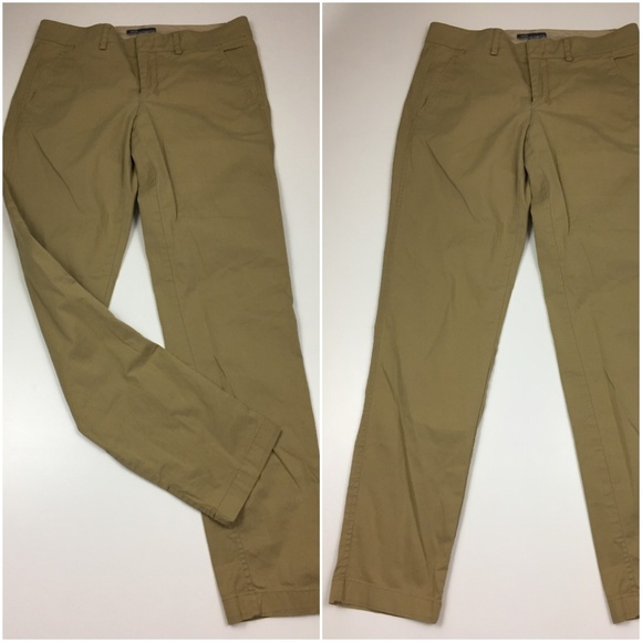 khaki pants tapered leg